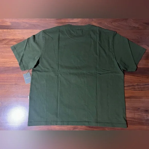 Aime Leon Dore ALD / New Balance 997 Logo Tee Kombu Green T-Shirt Men’s Size XXL - Picture 7 of 8